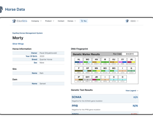 EquiSeq: Modernizing Equine Genetic Testing